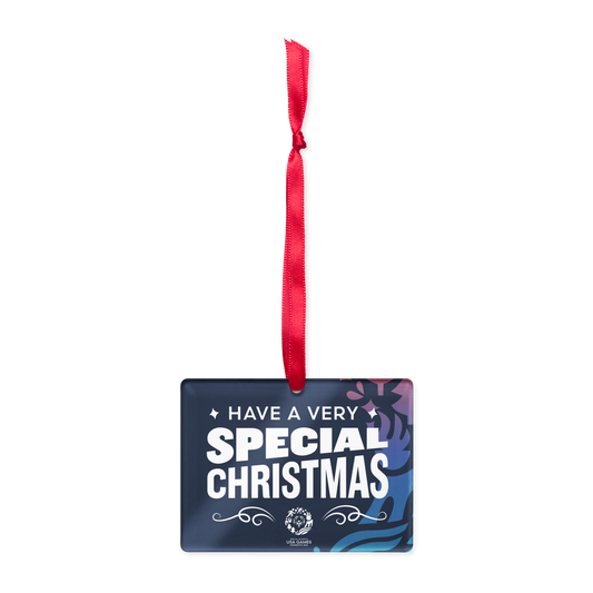 Holiday Special "Merry Xmas" Acrylic ornament