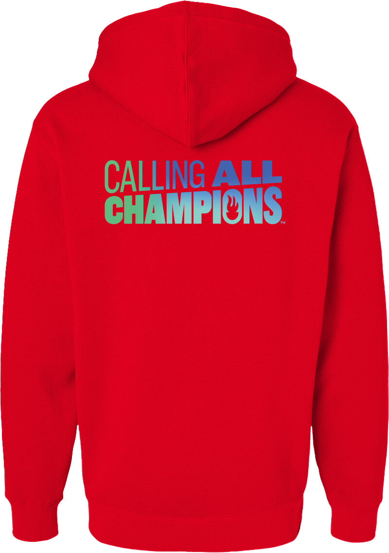USA GAMES 2026 Logo Unisex Hooded Fleece Sweatshirt
