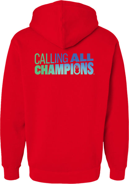 USA GAMES 2026 Logo Unisex Hooded Fleece Sweatshirt