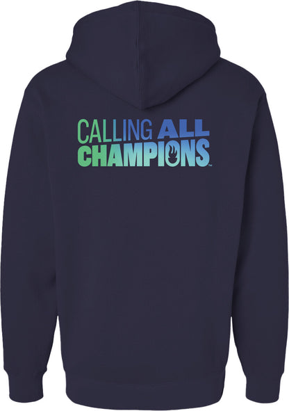 USA GAMES 2026 Logo Unisex Hooded Fleece Sweatshirt