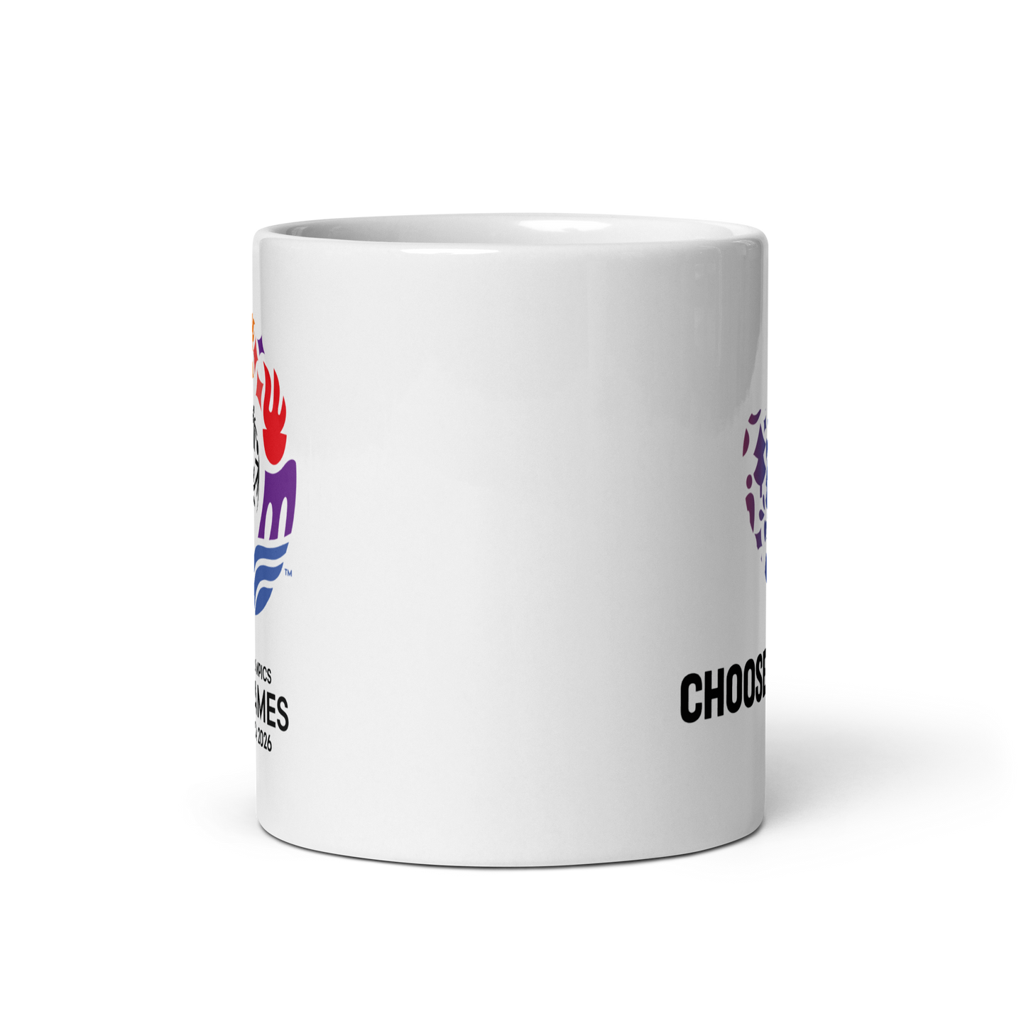 Choose to Include White glossy mug